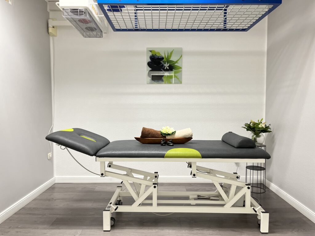 Behandlungszimmer Physiotherapie Bergheim